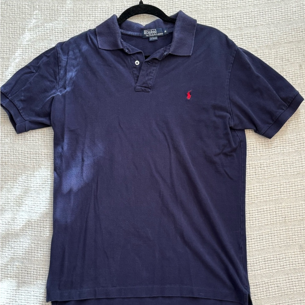 Polo by Ralph Lauren Men's Navy Blue Shirt